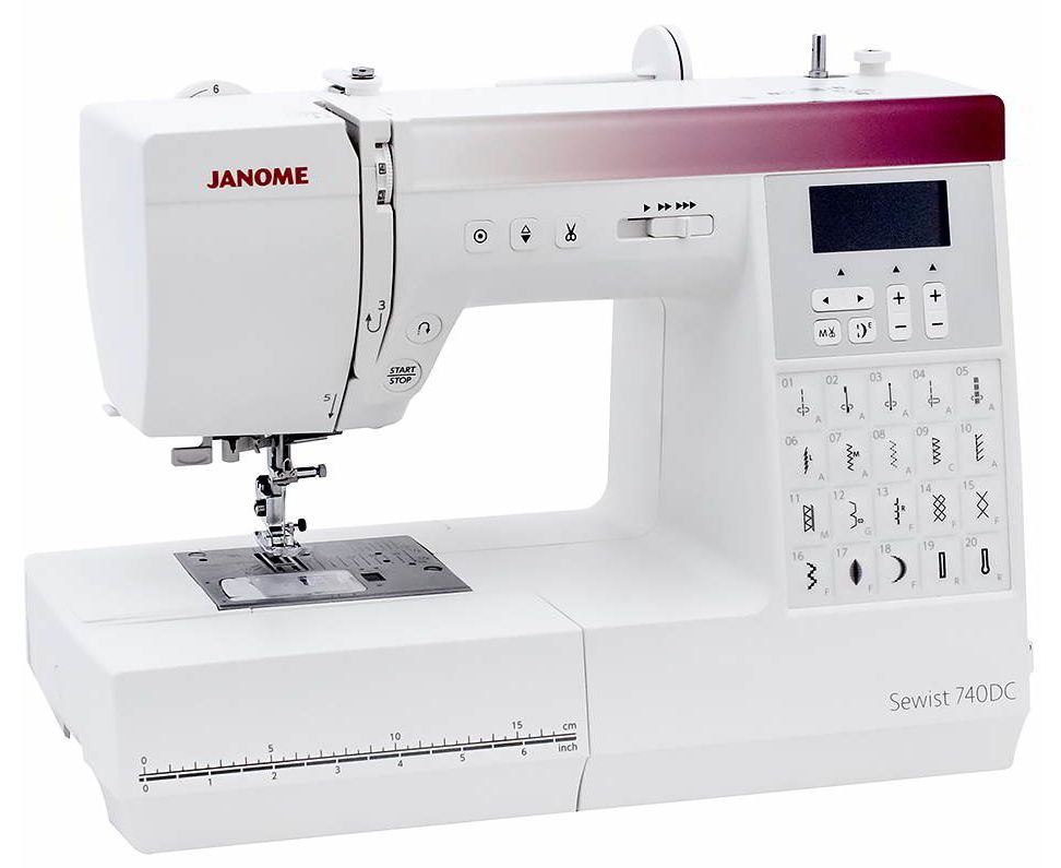 Швейная машина JANOME 740 DC